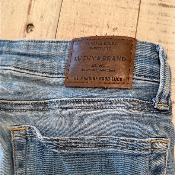 Lucky Brand Light Blue Women's Ankle Cheville Jeans Size 00 Y2K style - Picture 5 of 9